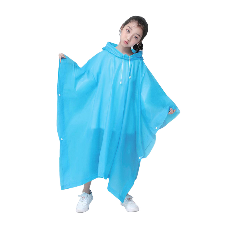 Áo mưa hoạt hình EVA Poncho dành cho trẻ em